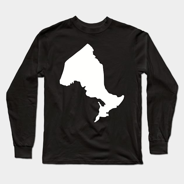 Canada - Ontario Long Sleeve T-Shirt by Designzz